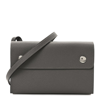 Hermes Epsom Hermesnap Wallet Gris Meyer 1 of 12