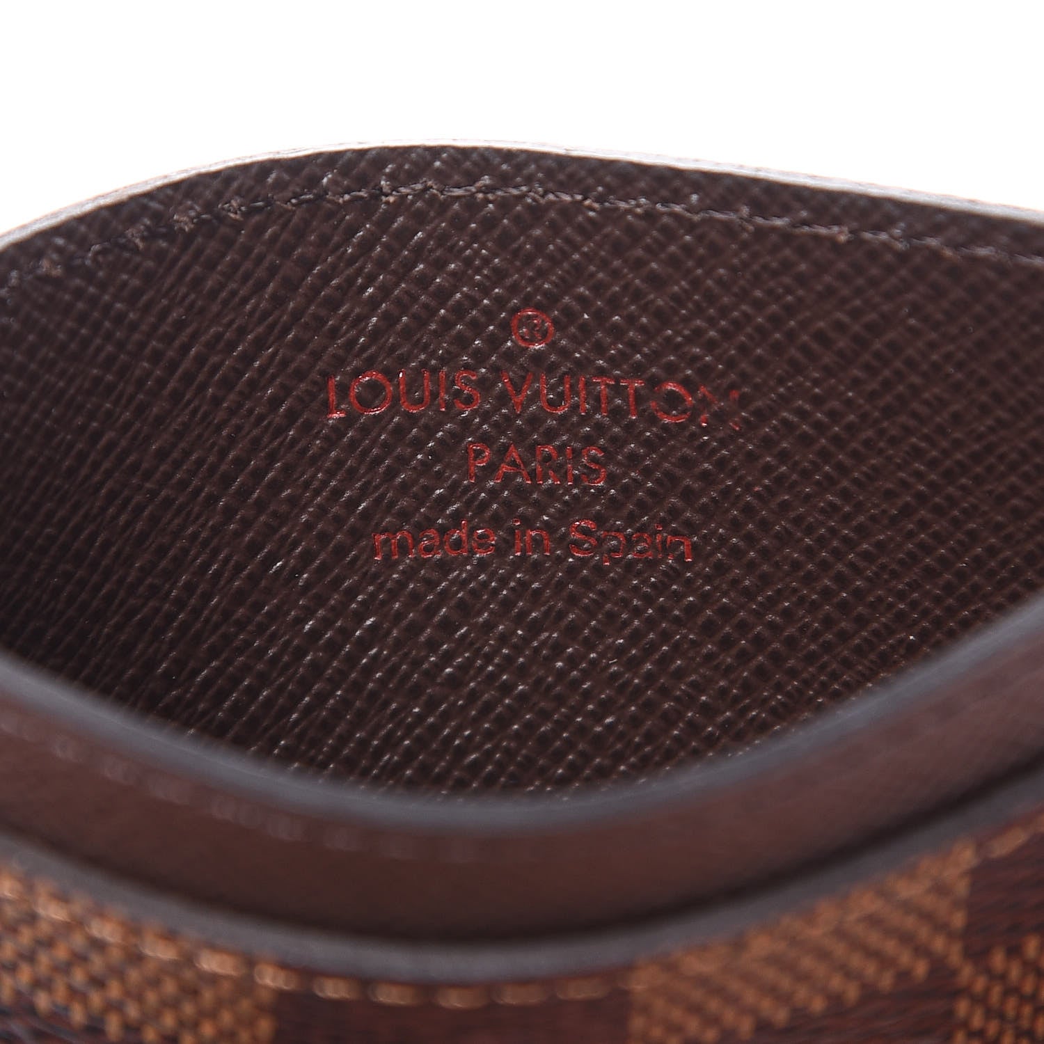 Louis Vuitton Damier Ebene Card Holder 6 of 7