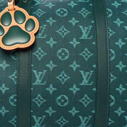 Louis Vuitton Monogram Heritage Keepall Bandouliere 50 Green Green 6 of 9