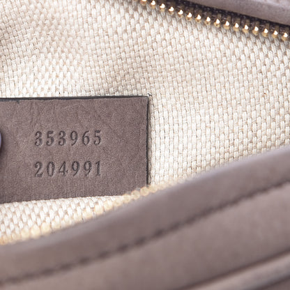 Gucci Vitello Range Mini Soho Chain Bag Grey Field 7 of 12