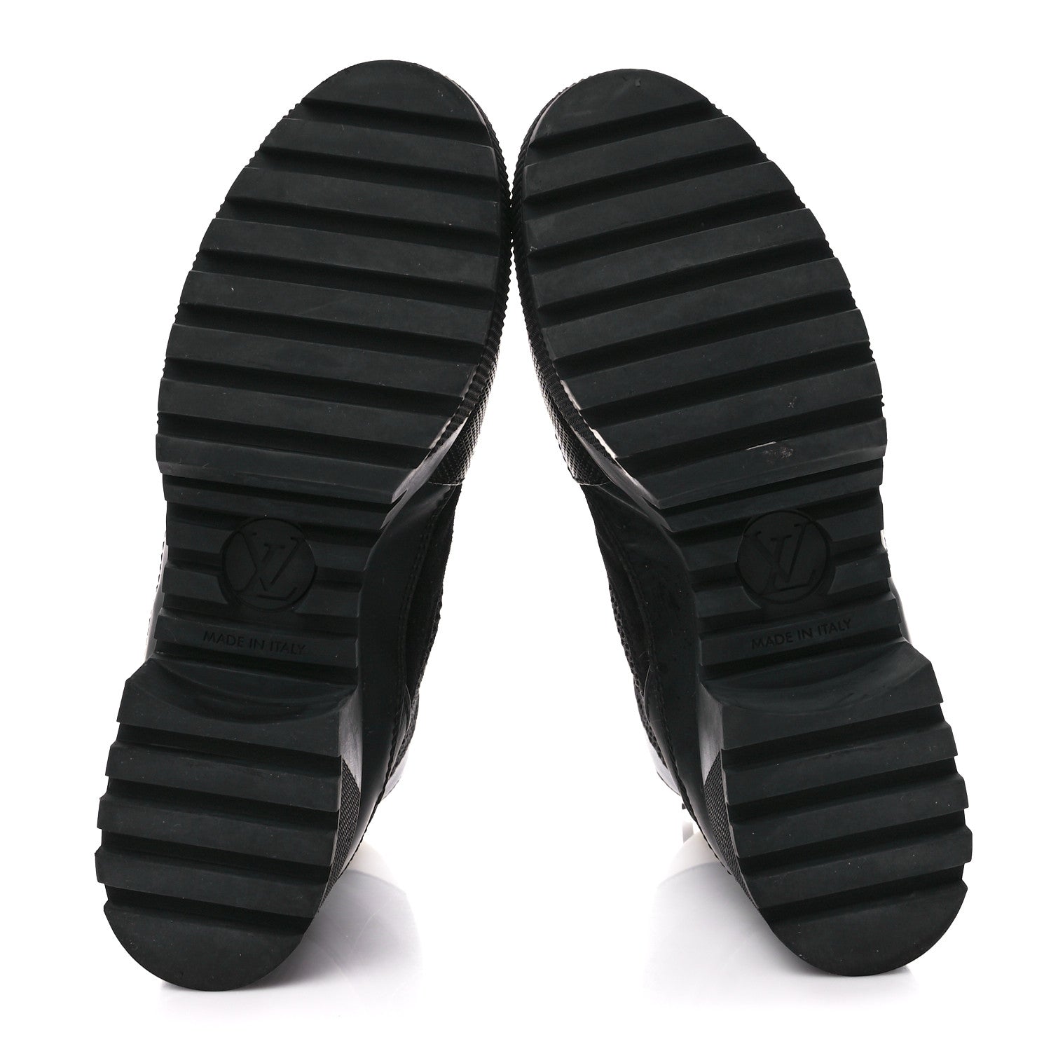 Louis Vuitton Suede Calfskin Mesh Logo Laureate Platform Desert Boots 38 Black 5 of 8