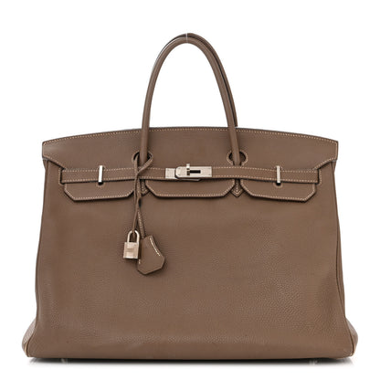 Hermes Togo Birkin 40 Etoupe 1 of 18