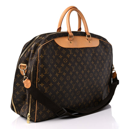 Louis Vuitton Monogram Alize 2 Compartment Luggage Travel Bag 2 of 17