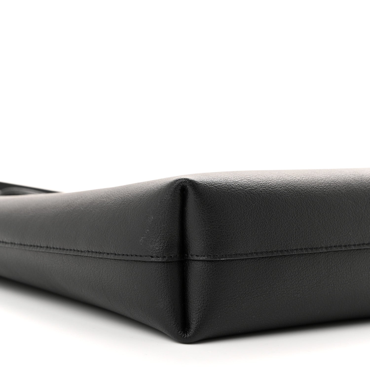 Saint Laurent Calfskin Toy Shopping Tote Black 8 of 9