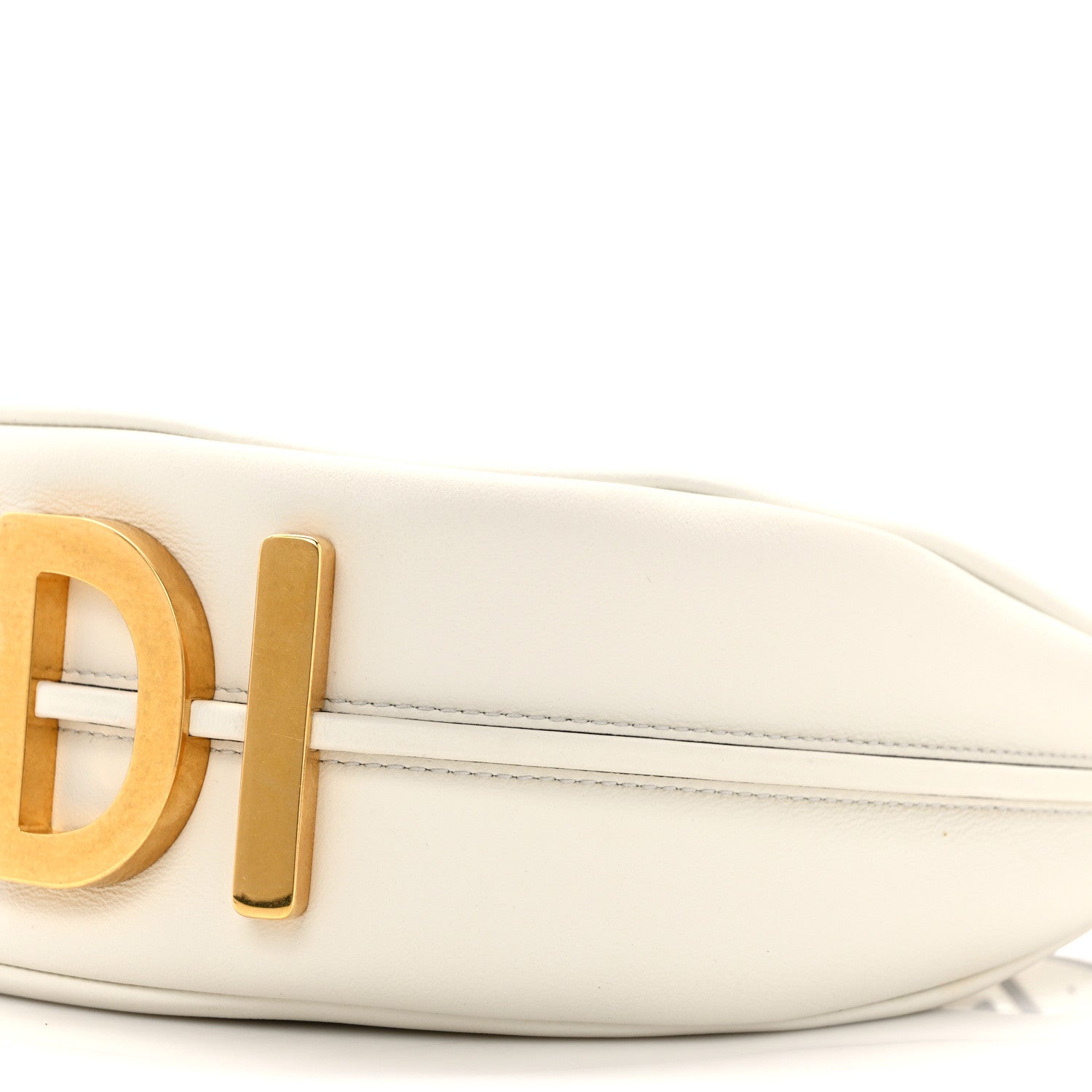 Fendi Vitello Grace Matte Small Fendigraphy Hobo Bag White Ice 10 of 10