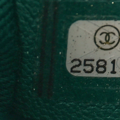 Chanel Caviar Quilted Medium Coco Handle Flap Green 7 of 10