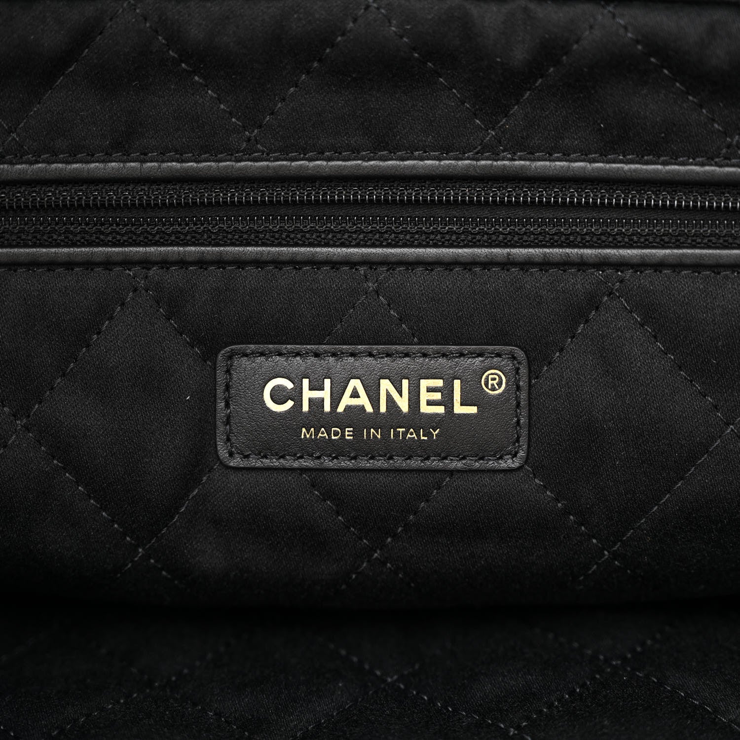 Chanel Shiny Calfskin Quilted Chanel 22 Black 7 of 12