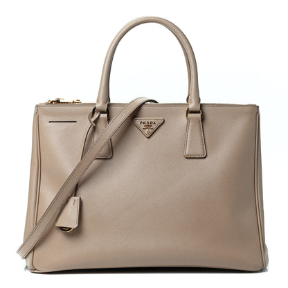 Prada Saffiano Medium Galleria Double Zip Tote Sabbia 1 of 4
