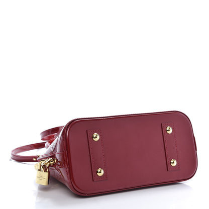 Louis Vuitton Vernis Alma BB Pomme D'Amour 4 of 10