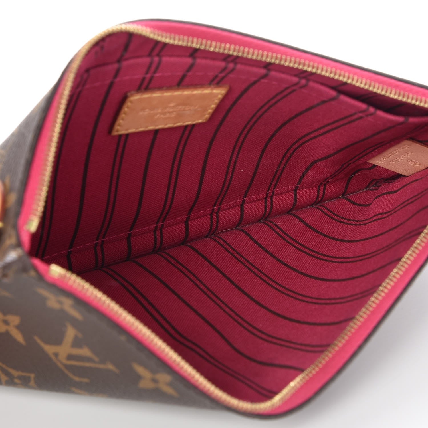 Louis Vuitton Monogram Neverfull MM GM Pochette Pivoine 5 of 10