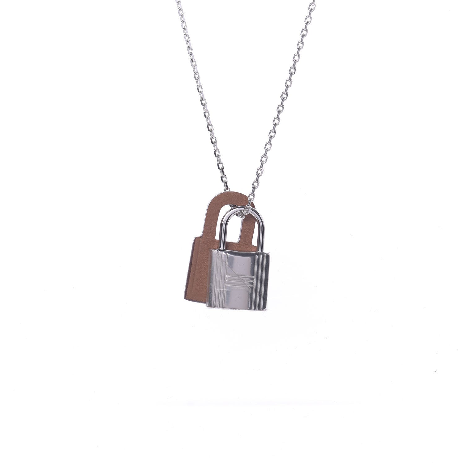 Hermes Swift Small O'Kelly Pendant Necklace Gold 4 of 8