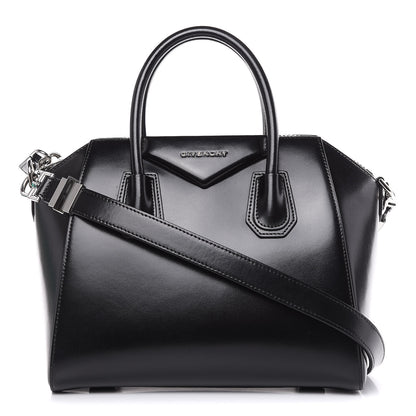 Givenchy Shiny Lord Calfskin Small Antigona Black 1 of 9