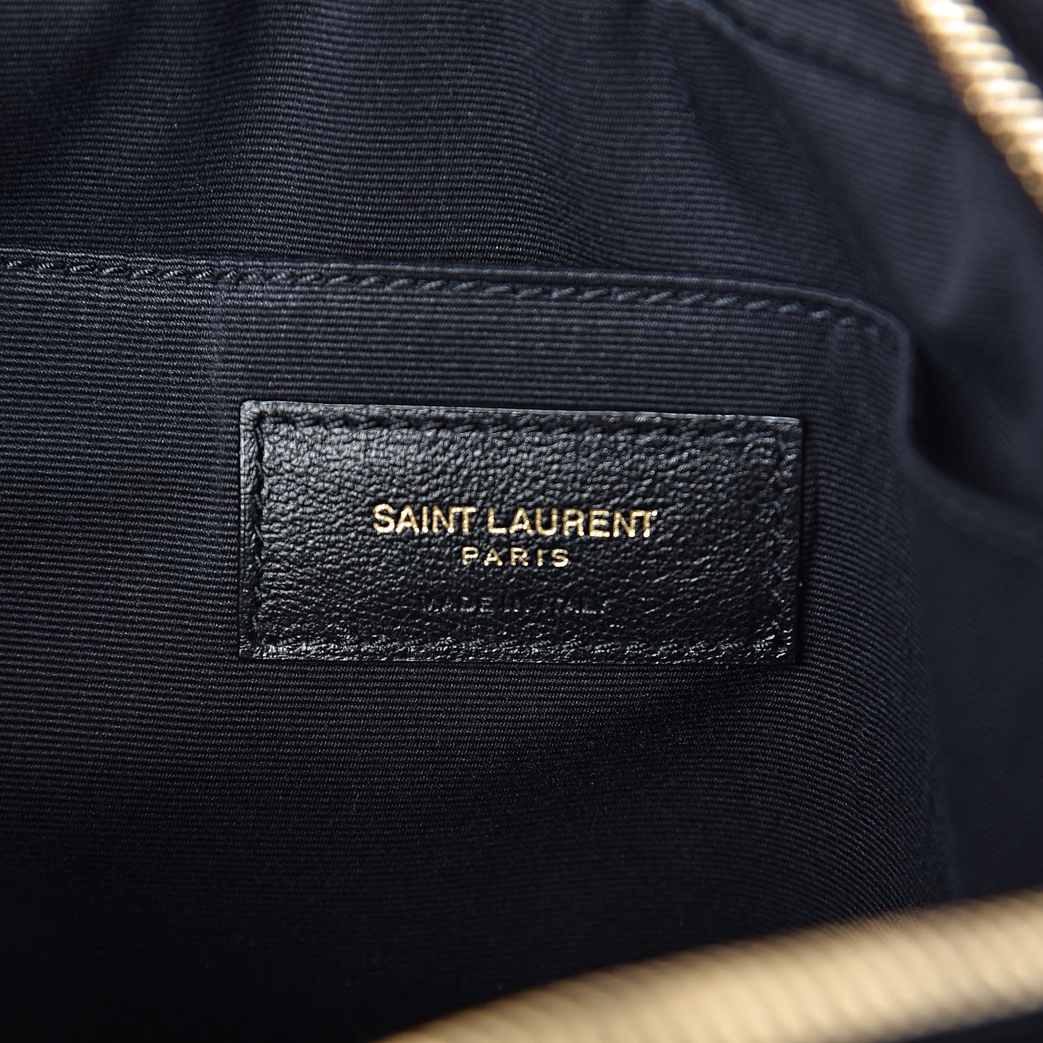 Saint Laurent Velvet Matelasse Monogram Lou Camera Bag Black 6 of 8