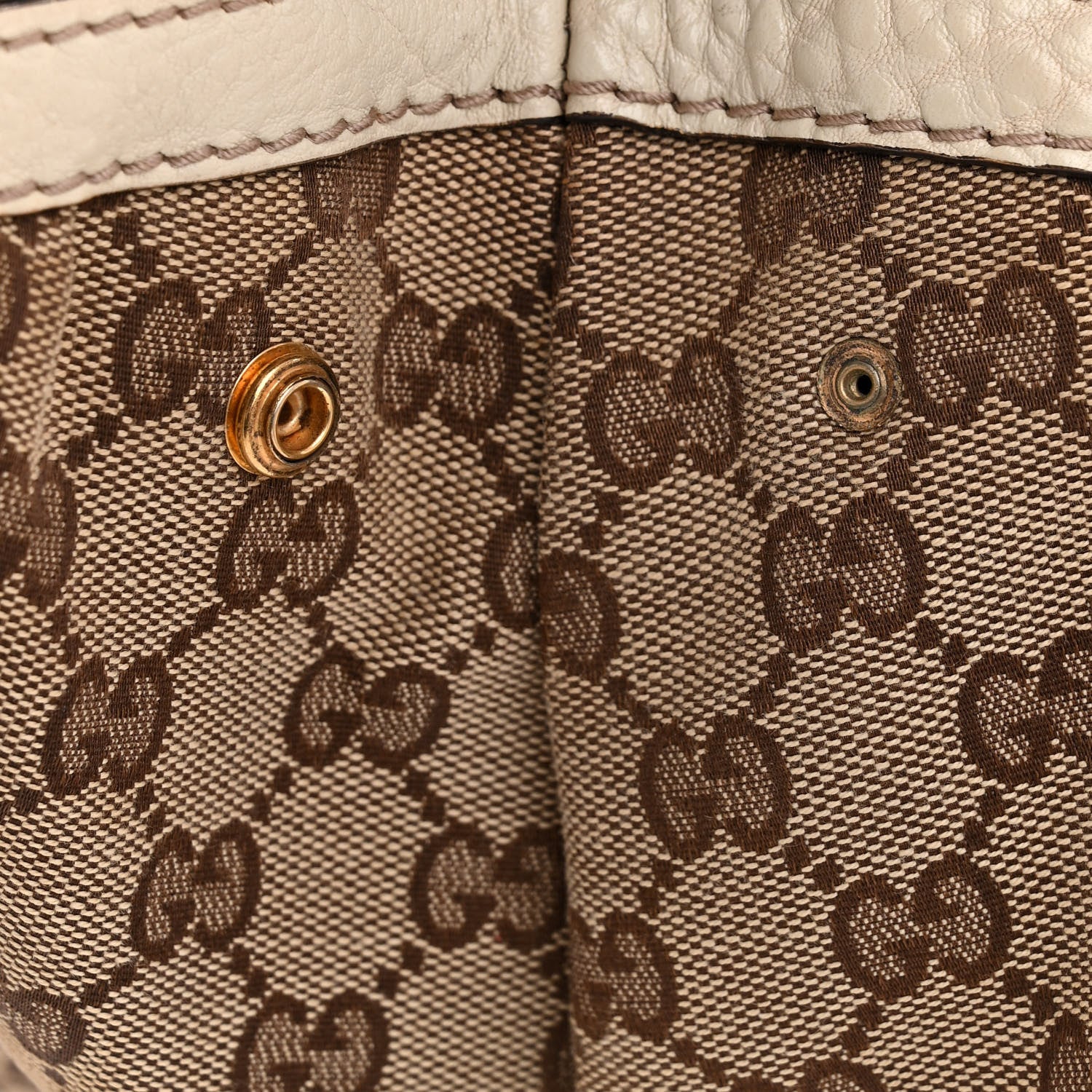 Gucci Monogram Medium Interlocking Icon Tote Ivory 16 of 17