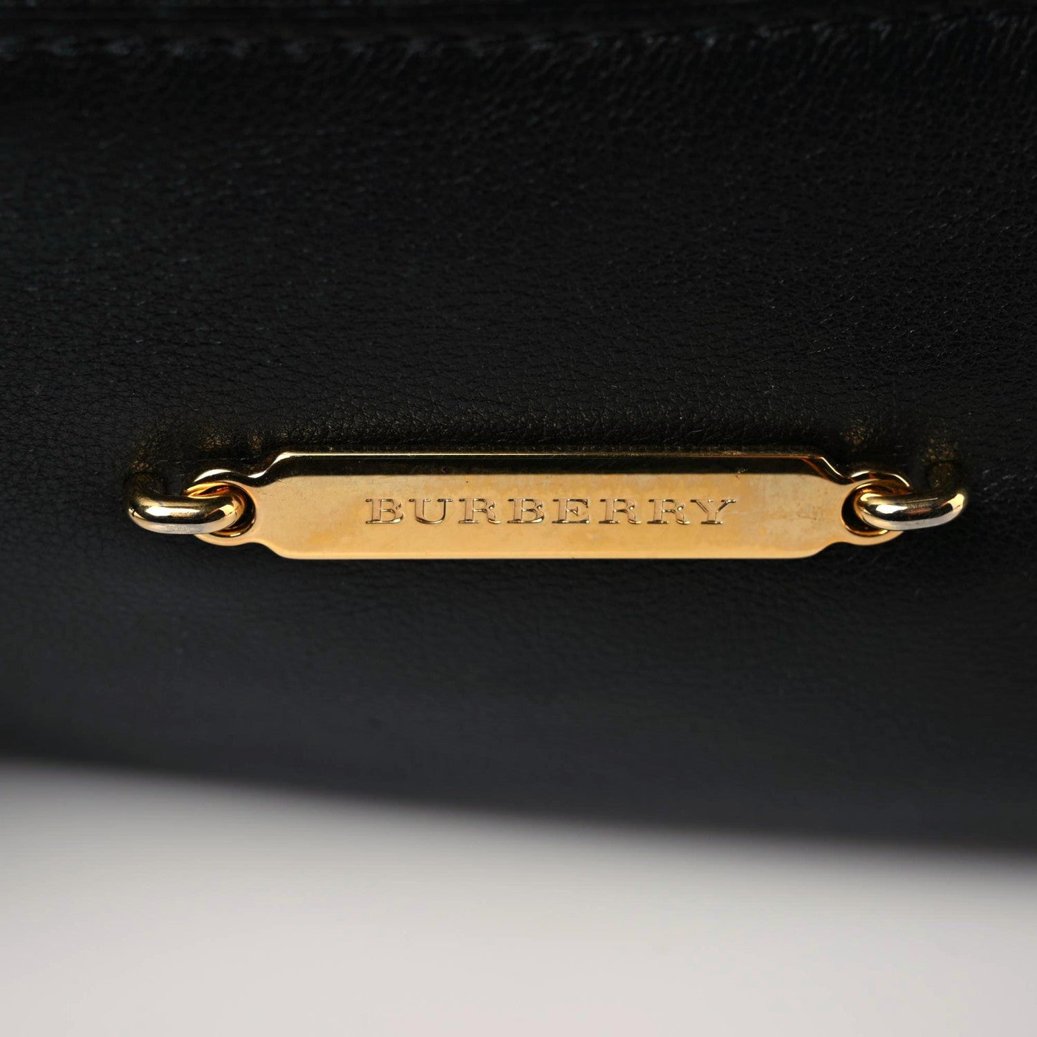 Burberry Calfskin House Check Big Crush Black 7 of 21