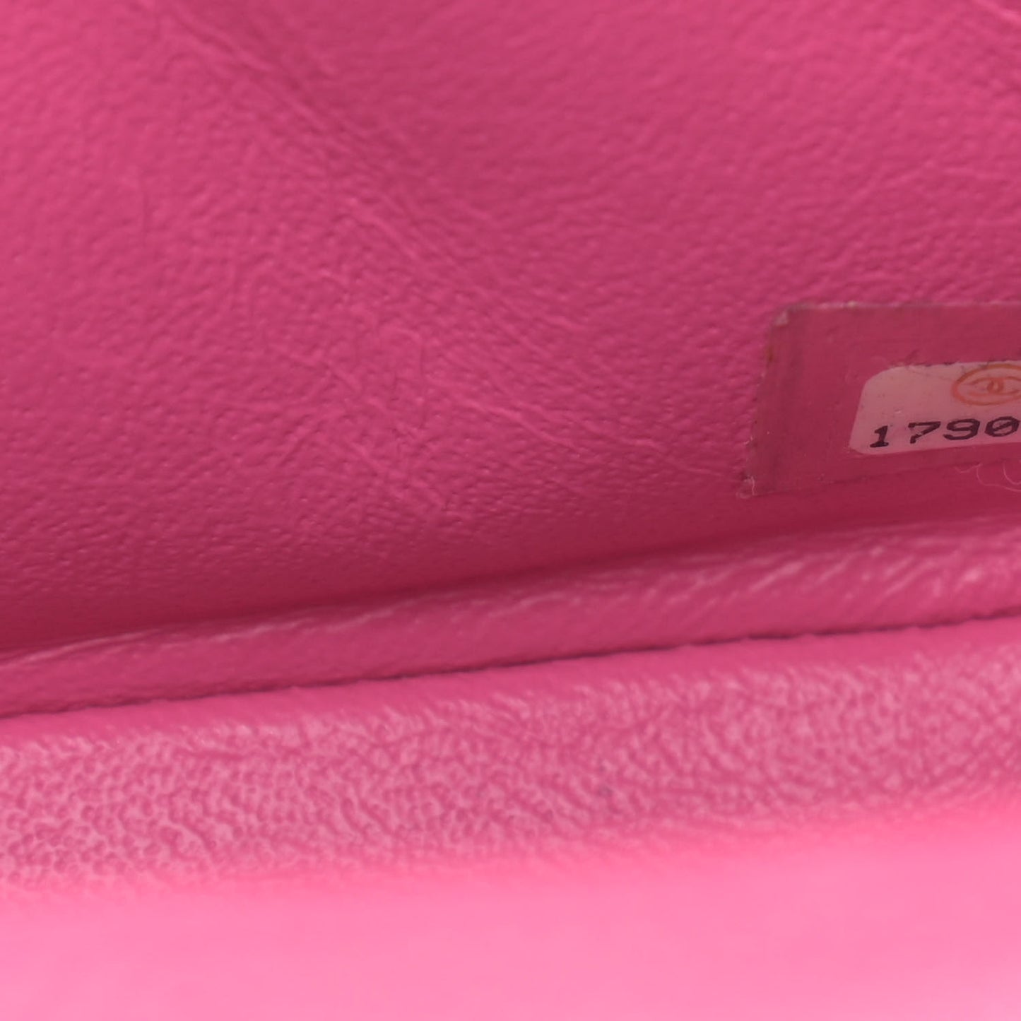 Caviar Quilted Mini Square Flap Pink