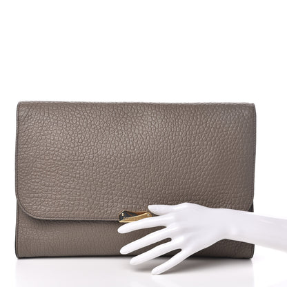 Burberry Heritage Grain Sonnet Clutch Pale Taupe 2 of 10