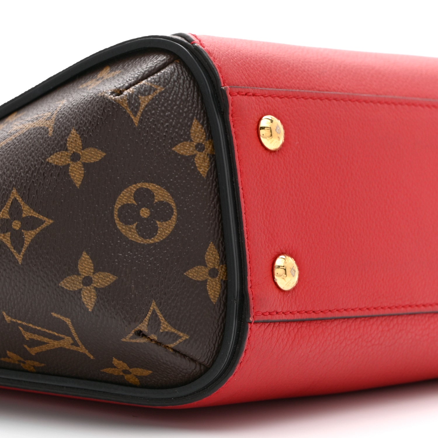 Louis Vuitton Calfskin Monogram Kimono Tote Cherry 9 of 10