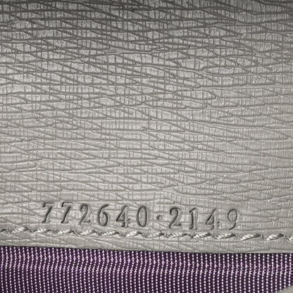 Gucci Calfskin Script Card Case Wallet Light Beige 7 of 9