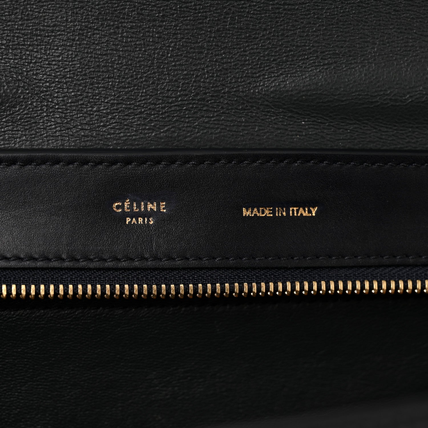 Celine Smooth Calfskin Medium Tri-Color Trapeze Anthracite 6 of 14