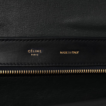 Celine Smooth Calfskin Medium Tri-Color Trapeze Anthracite 6 of 14