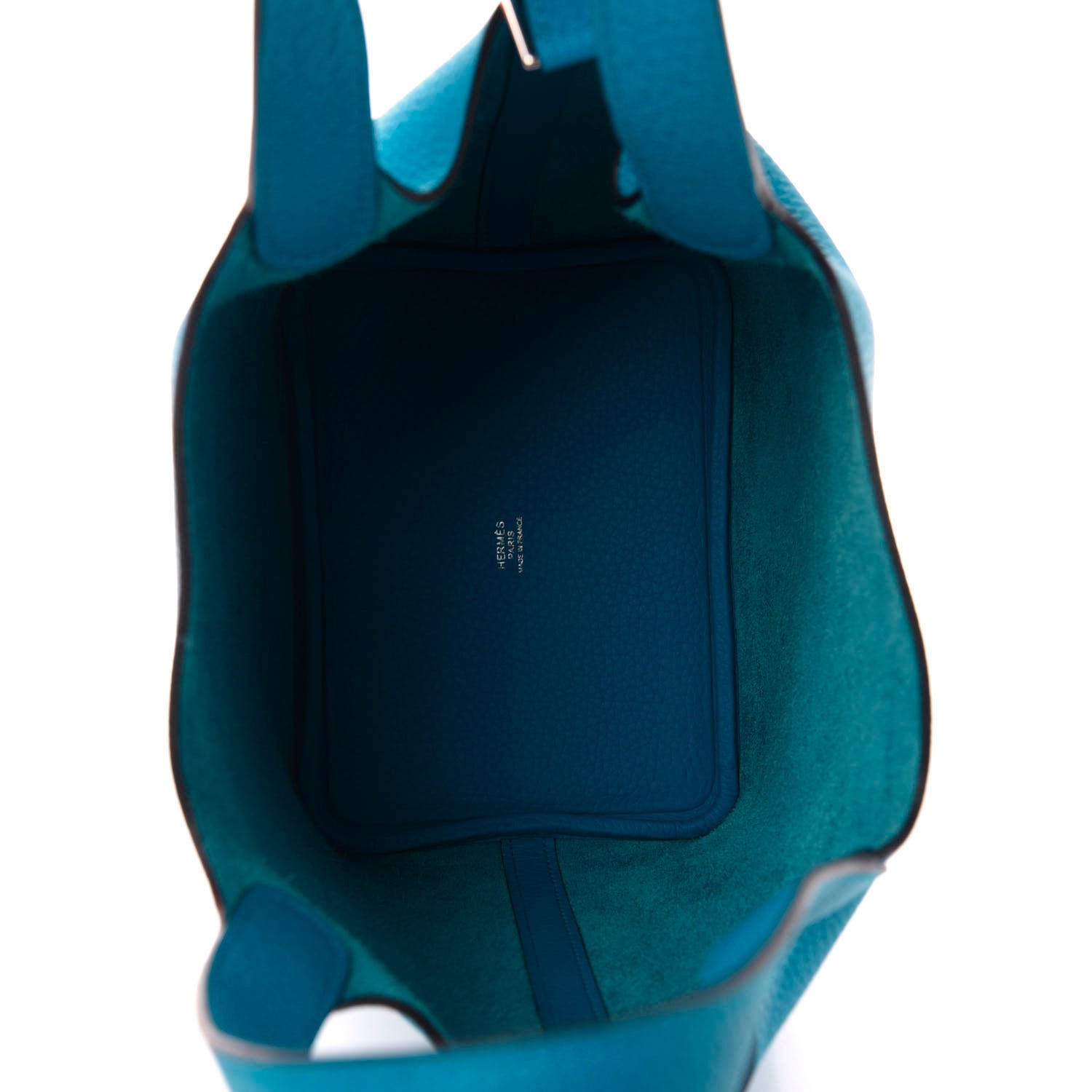 Hermes Taurillon Clemence Picotin Lock 18 PM Bleu Frida 5 of 11
