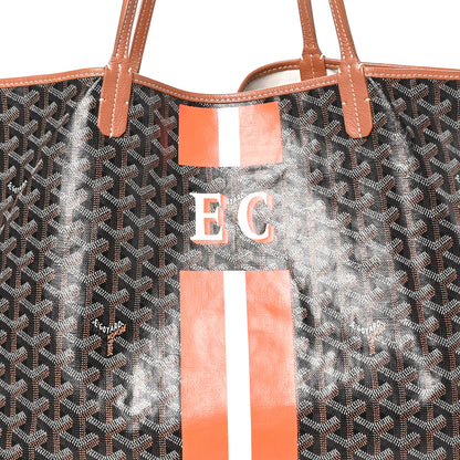 Goyard Goyardine Saint Louis GM Black Gold 8 of 10