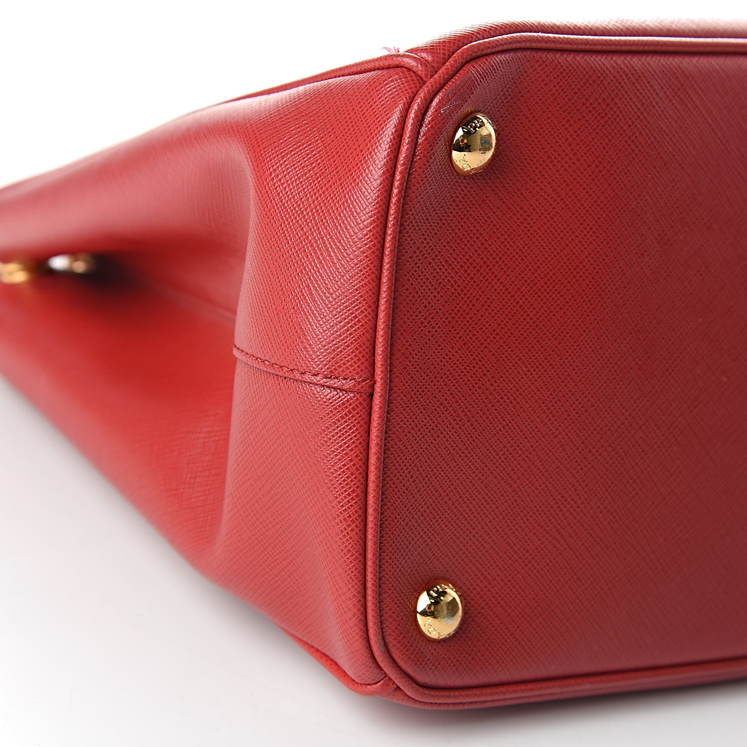 Prada Saffiano Medium Galleria Double Zip Tote Fuoco 13 of 18