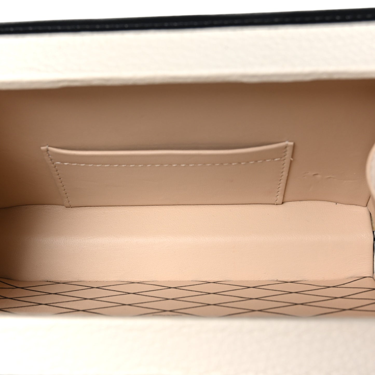 Taurillon Petite Malle White Black