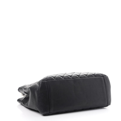 Chanel Caviar Quilted Grand Shopping Tote GST Black 4 of 15