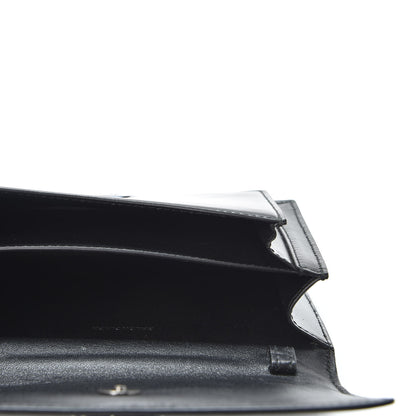 Balenciaga Shiny Box Calfskin Monochrome XS Sharp Belt Bag Black 4 of 8