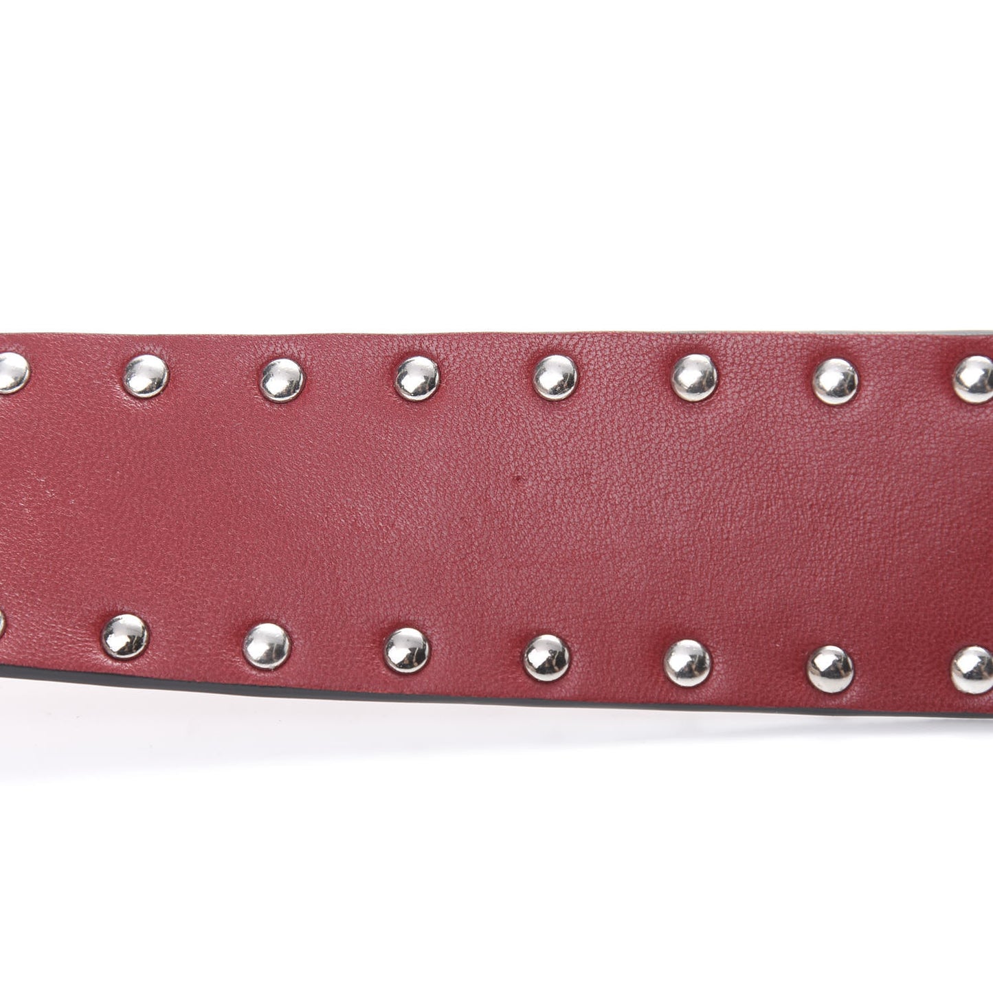 Lambskin Free Rockstud Spike Shoulder Strap Rosso Valentino