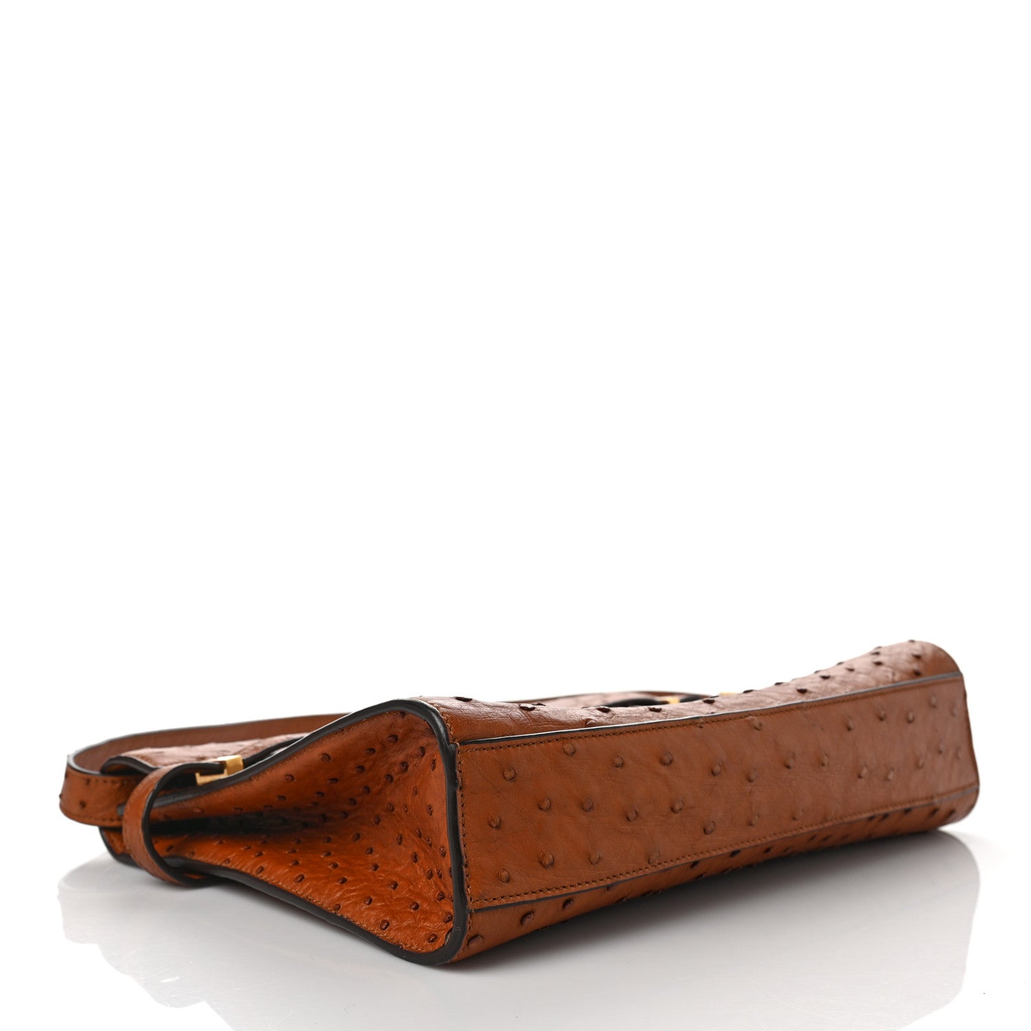 Saint Laurent Ostrich Small Manhattan Shoulder Bag 1126659