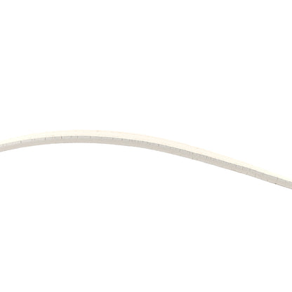 Saint Laurent Grain De Poudre Matelasse Chevron Monogram Envelope Chain Wallet Optical White 19 of 20