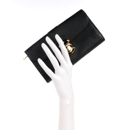 Louis Vuitton Mahina Iris Wallet Black 2 of 7