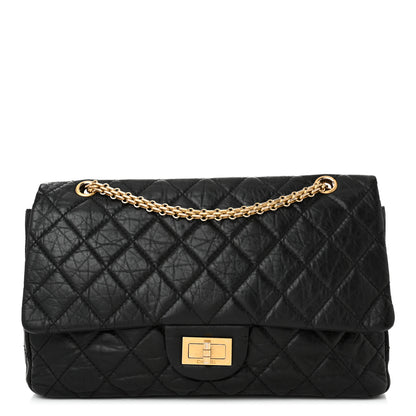 Chanel Aged Calfskin Quilted 2.55 Reissue 227 Flap Black 1 of 10