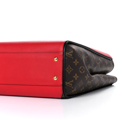 Louis Vuitton Calfskin Monogram Kimono Tote Cherry 10 of 11