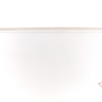 Christian Dior Calfskin Soft Lady Dior East West White 8 of 17