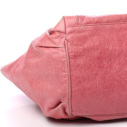 Balenciaga Agneau Classic Hardware S Sunday Tote Pivoine 8 of 9