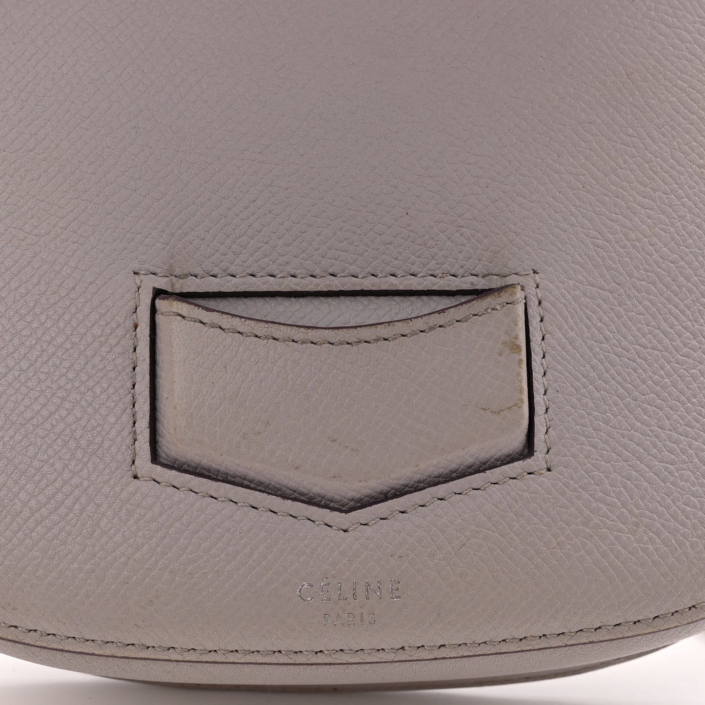 Grained Calfskin Medium Trotteur Ballerina