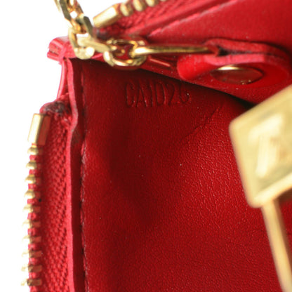 Louis Vuitton Vernis Key Pouch Rouge 7 of 7