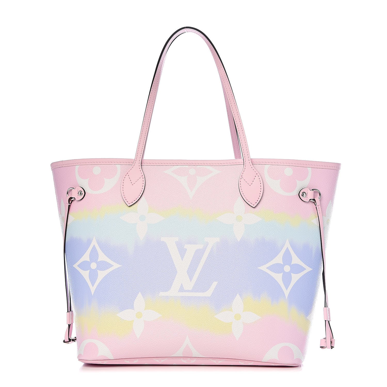 Louis Vuitton Monogram Escale Neverfull MM Pastel 3 of 12
