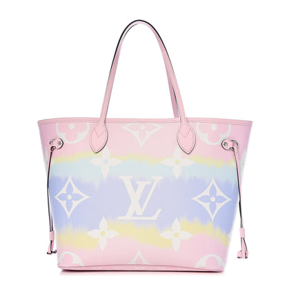 Louis Vuitton Monogram Escale Neverfull MM Pastel 3 of 12