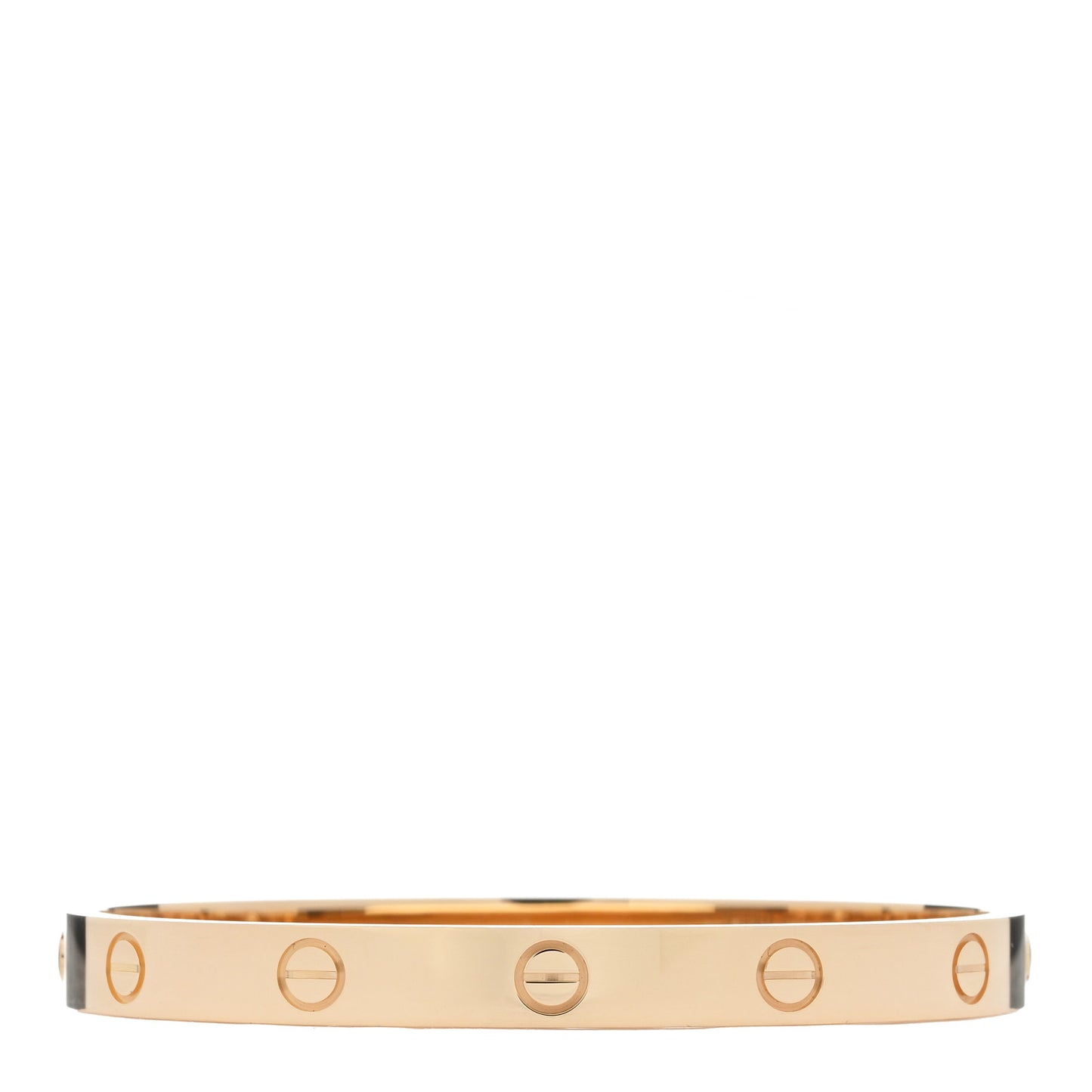 18K Yellow Gold LOVE Bracelet 17