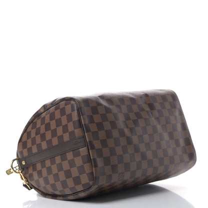 Louis Vuitton Damier Ebene Speedy Bandouliere 30 3 of 4
