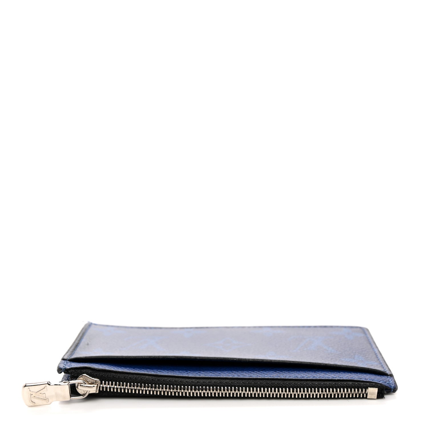 Louis Vuitton Monogram Taiga Coin Card Holder Cobalt 11 of 11