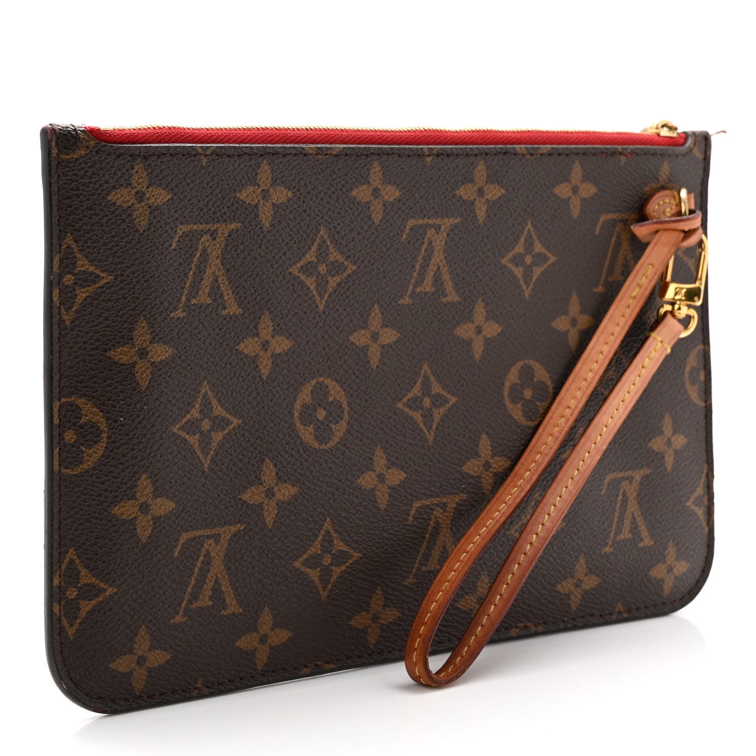Louis Vuitton ワインレッド クラッチバッグ Louis Vuitton Monogram Neverfull MM GM Pochette Cherry 1846348