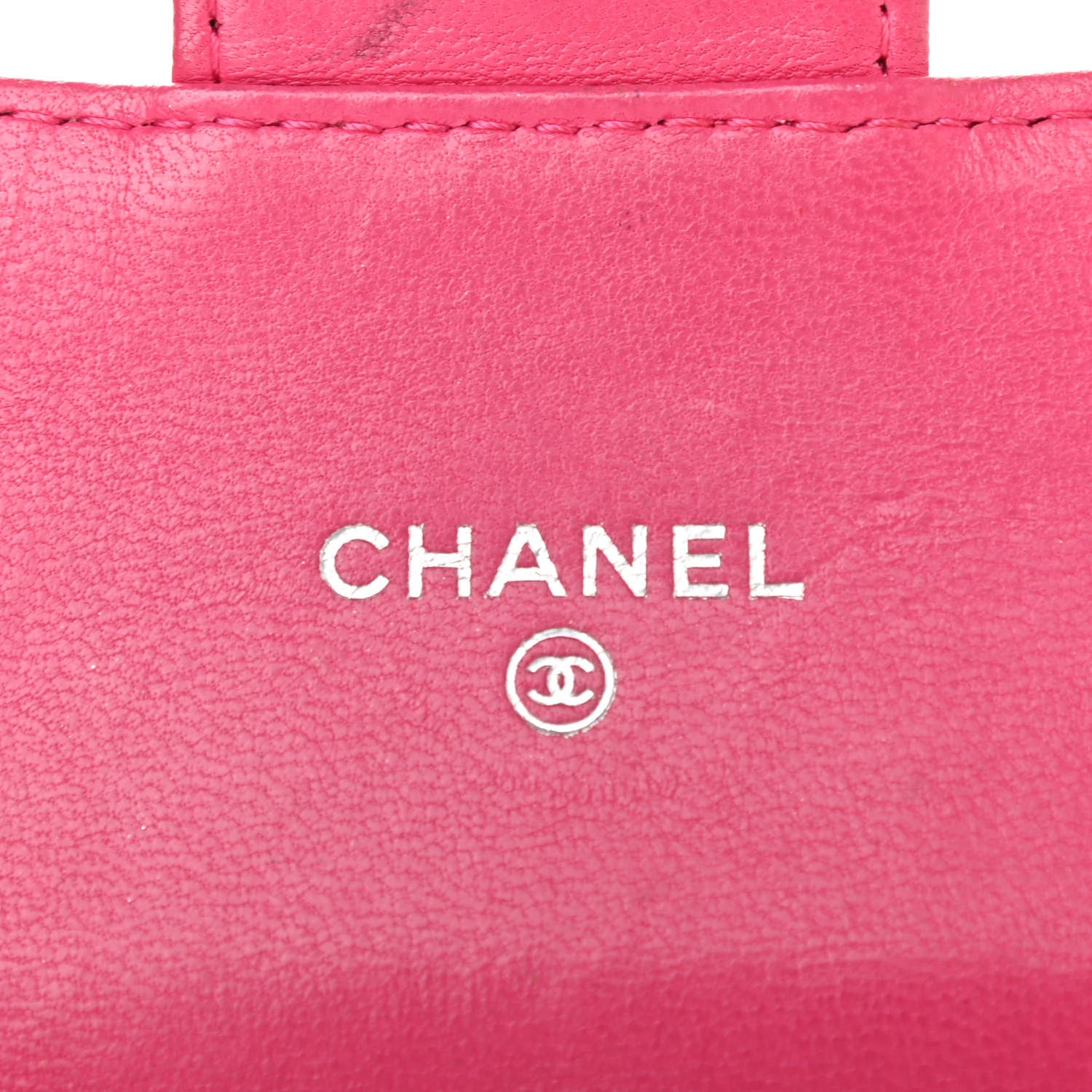 Chanel Lambskin Quilted Small Flap Wallet Pink 6 of 18