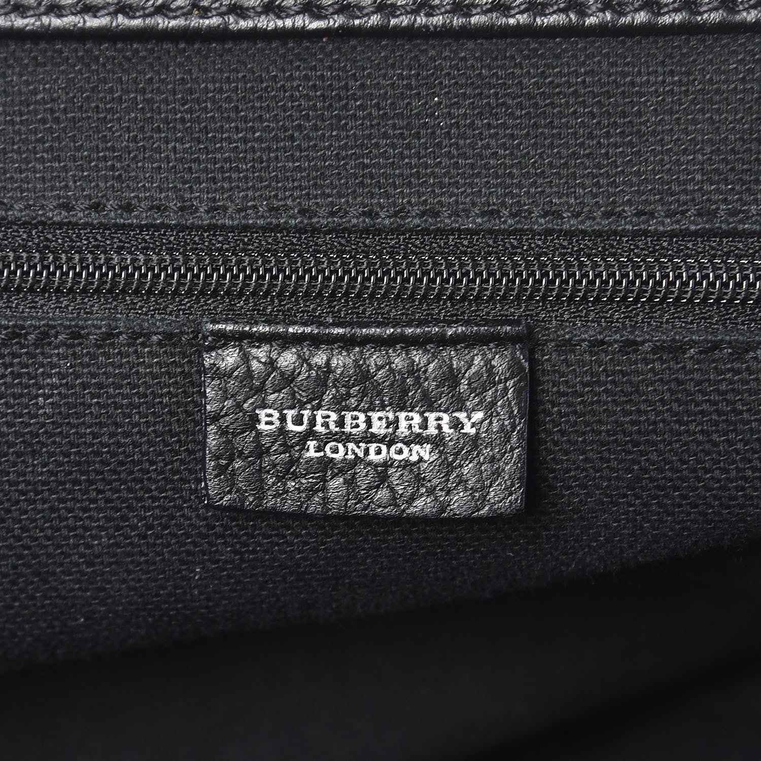Burberry Tweed Frame Handbag Black 6 of 12