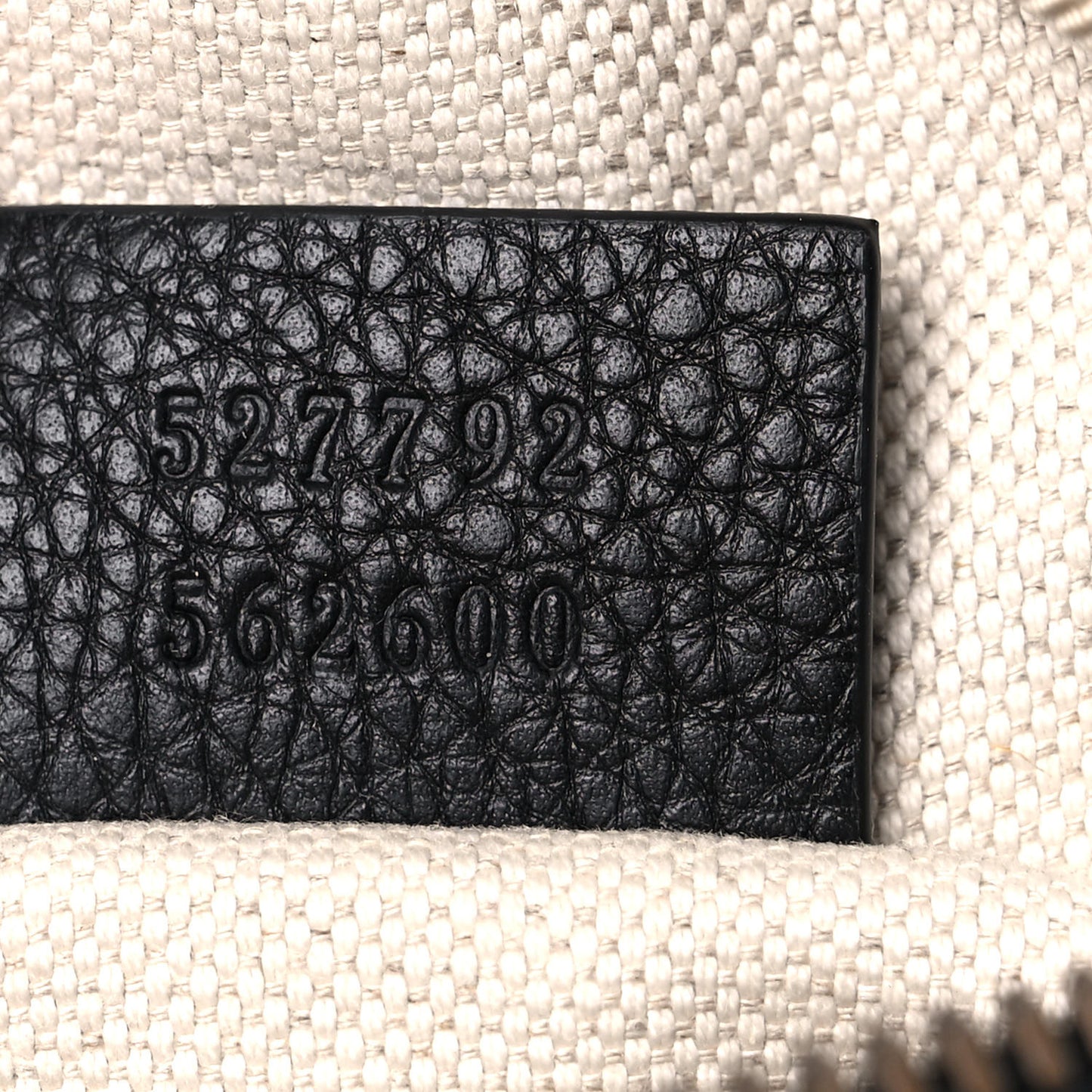Grained Calfskin Small Logo Belt Bag Black